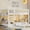 2 White, variant on Mirightone Low Twin Over Twin Bunk Bed, Wood Floor Bunk Bed Twin Over Twin with Ladder, Gray