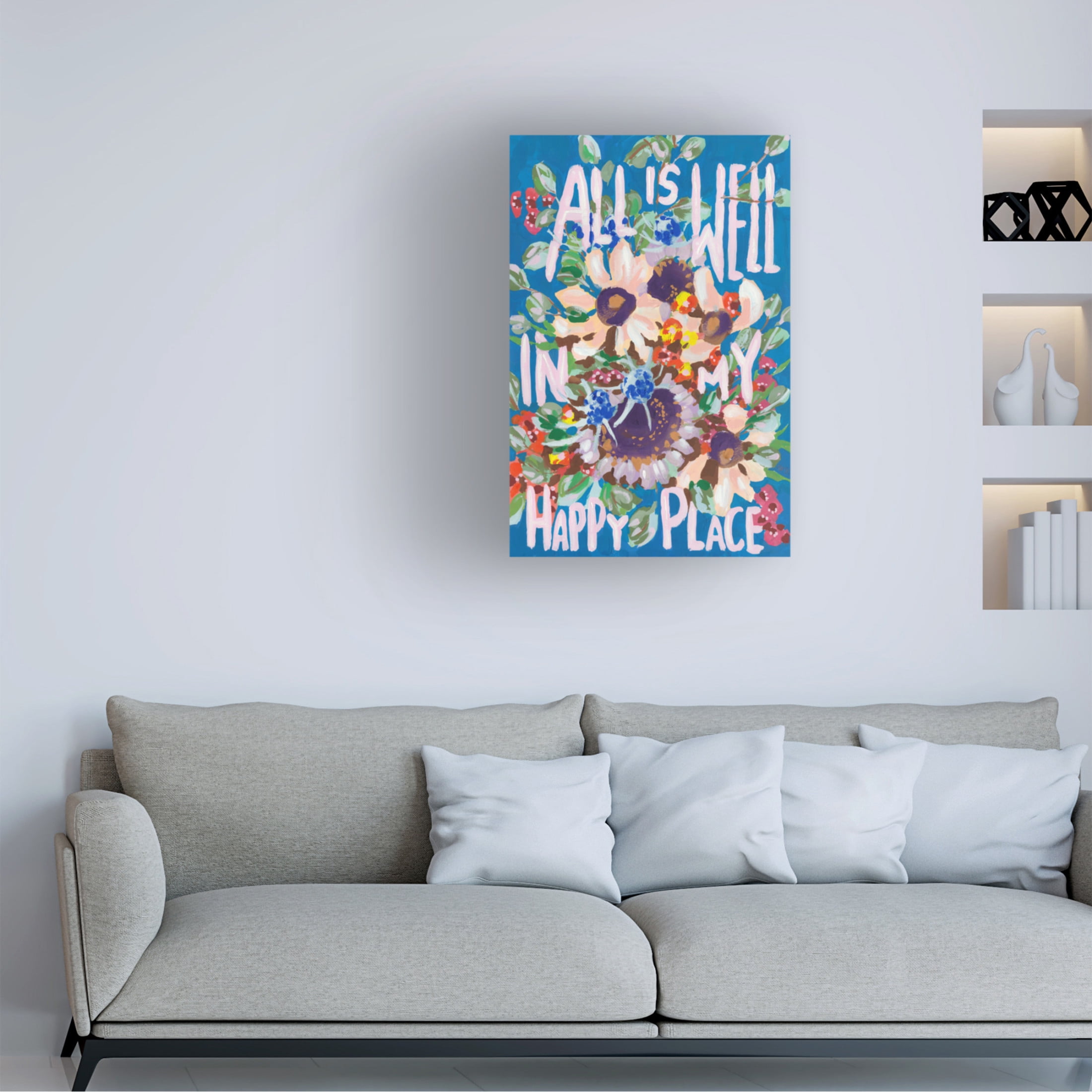 Trademark Fine Art Ania Zwara All Is Well Canvas Wall Art