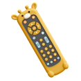 thumbnail image 1 of Controlador de TV musical realista para niños pequeños, juguete de TV para niños pequeños, juguetes para bebés Estuche Jirafa Negra, 1 of 9