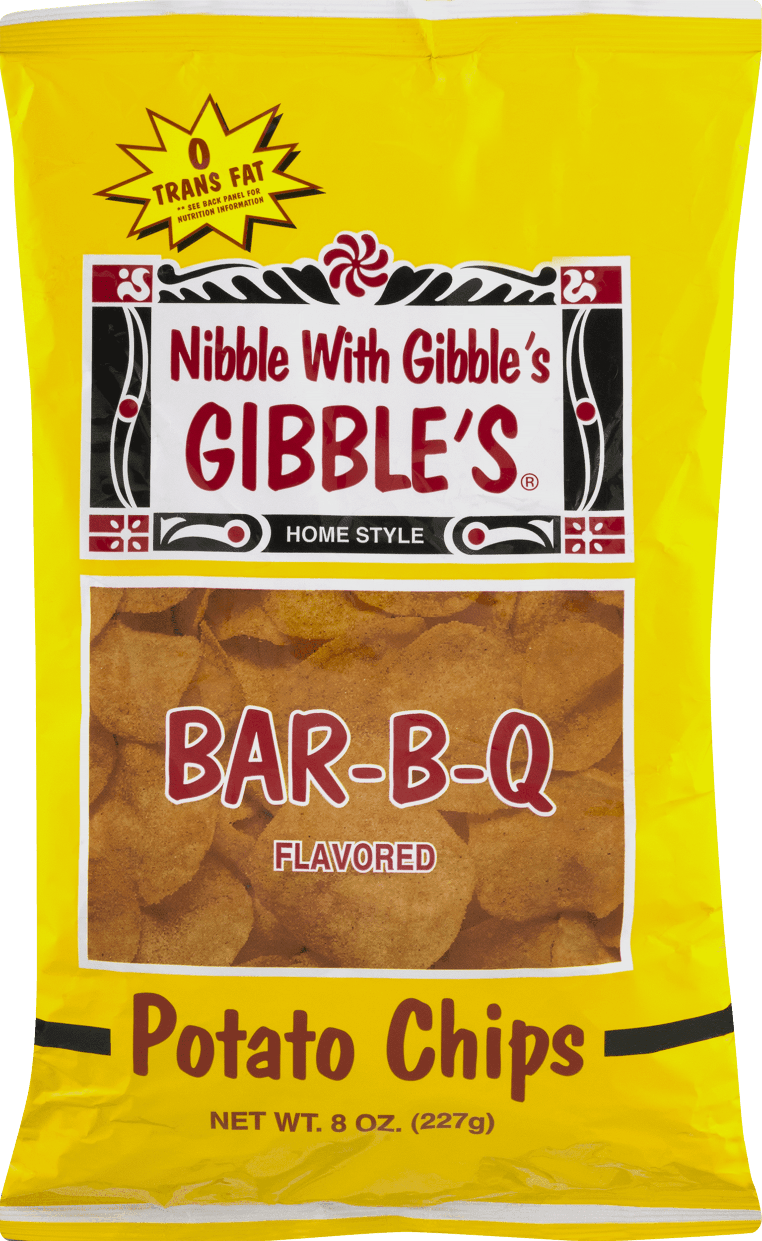Gibble's Homestyle Potato Chips Bar-B-Q, 8.0 OZ