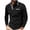 2 Black, variant on Long Sleeve Polo Shirts for Men Smart Casual Golf Shirt with Pocket Button up Designer Polos Plain Colour T-Shirts Regular Fit Sports Tshirts Mens Fashion Office Clothing