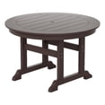 thumbnail image 1 of Paradise Table à Manger Ronde en Plastique HDPE 47 Pouces pour Extérieur, 1 of 5