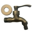 thumbnail image 3 of Anituqe Bronze Washing Machine Crane Decorative Outdoor Faucet , Vintage Garden, 3 of 7