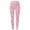 Light Pink, variant on Leggings For Women Breast Cancer Awareness Pink Ribbon Graphic Breathable Seamless Casual Buttery Soft Leggings