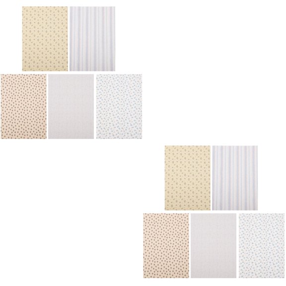 2 Count Miniature Doll House Wallpaper Dollhouse Decorations