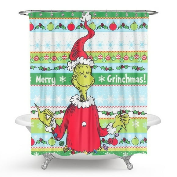 Grinch Shower Curtain