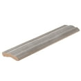 thumbnail image 3 of The Tile Life Waverly Dove Grey Polished Ceramic Chair Rail Tile, 3 x 12 in, 1-Piece, 3 of 5