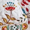 thumbnail image 6 of SLEEP ZONE Reversible Quilt Set King, 106x96 inch with 2 Pillow Shams, Lightweight Soft Bedspread Coverlet for All Season, Floral, 6 of 7
