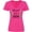 Hot Pink, variant on Inktastic Blessed to Be a Mom Pink Flowers Women's V-Neck T-Shirt