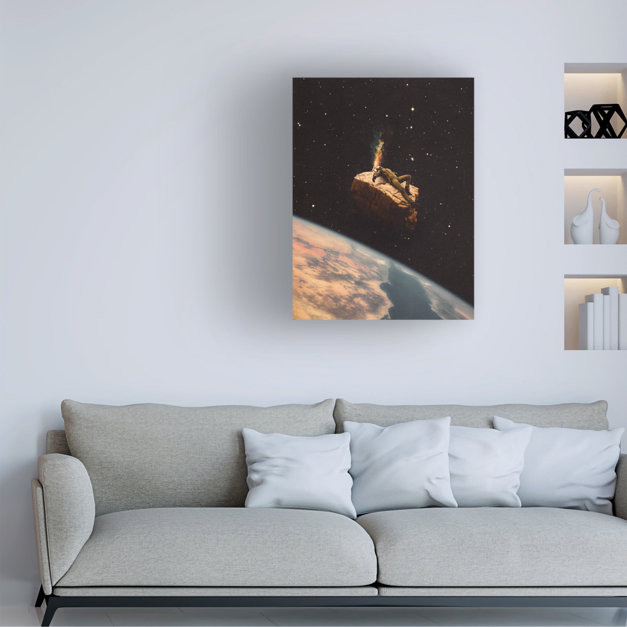 Trademark Fine Art Taudalpoi  Surrender Canvas Wall Art
