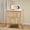 Natural, variant on Wirrytor Modern Flutted NightStand with 2 Drawers, Farmhouse Sofa Table with Storage, Bedside Table for Living Room(Natural)
