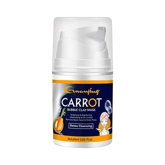 WREESH Carrot Bubble Cleansing Facial Moisturizing Mask Mud 60ml
