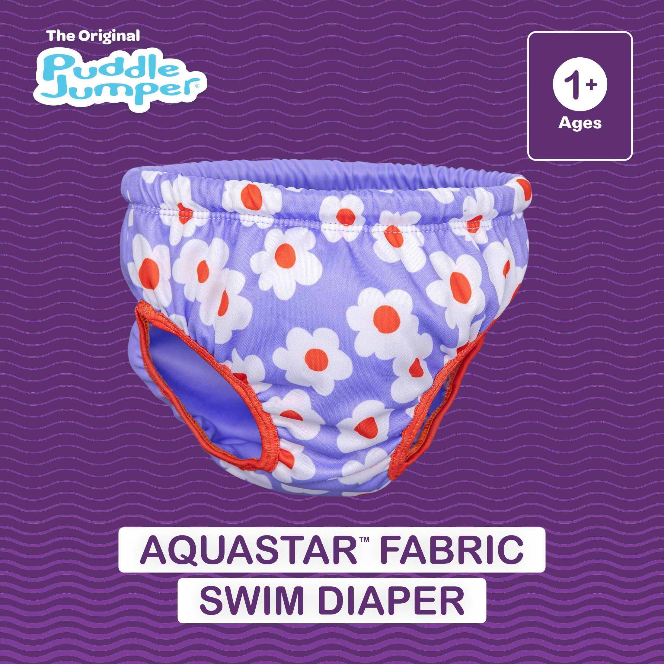 Puddle Jumper AquaStar Fabric Toddler Swim Training Diaper