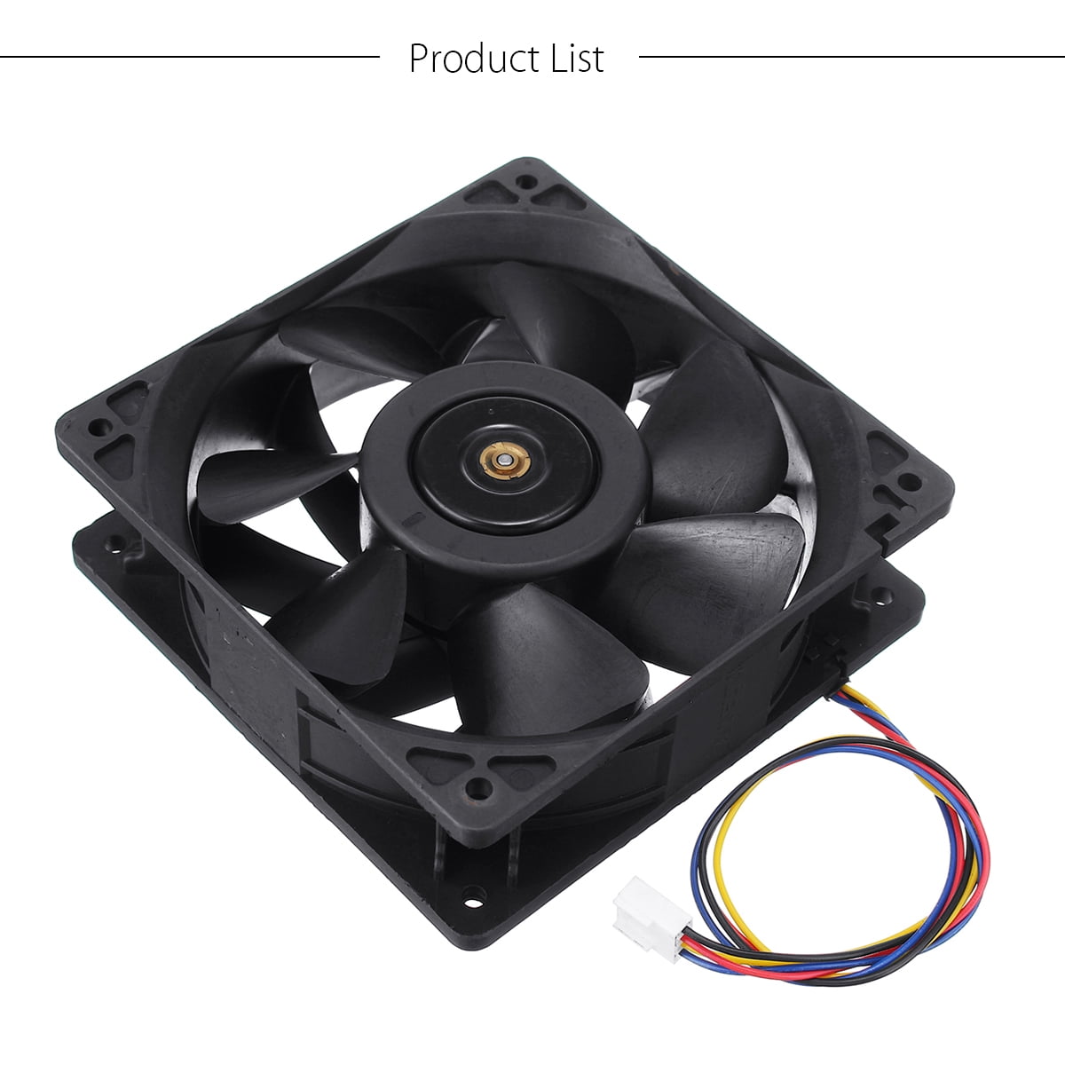 Cooling Fan Replacement 6000RPM 4-pin Connector For Antminer Bitmain S7 S9 