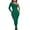 Green, variant on lulshou Jumpsuits for Women, Women Solid Color Casual Jumpsuit Long Sleeved Tight Fitting Shoulder Jumpsuit Women's Jumpsuits, Rompers & Overalls, XXL