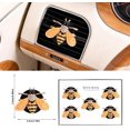 thumbnail image 3 of 5 Beehive Car Decorations, Shiny Air Freshener Vent Clips Car Accessories Decoration for Refillable Outlet Diffuser, Suitable for Most Cars (Bee), 3 of 5