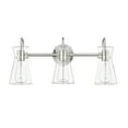 thumbnail image 4 of Millennium Lighting  Camellia 2/3/4 Light Vanity Fixture 3 Light - Brushed Nickel, 4 of 5