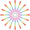thumbnail image 5 of 20Pcs Students Stackable Pencils Colored Pencils No Sharpening Pencils Novelty Stacking Pencils, 5 of 5