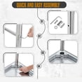 thumbnail image 7 of Kselythan 36 x 24 Inch Stainless Steel Work Table,Commercial Kitchen Prep Table Metal Table for Restaurant and Home, 7 of 7
