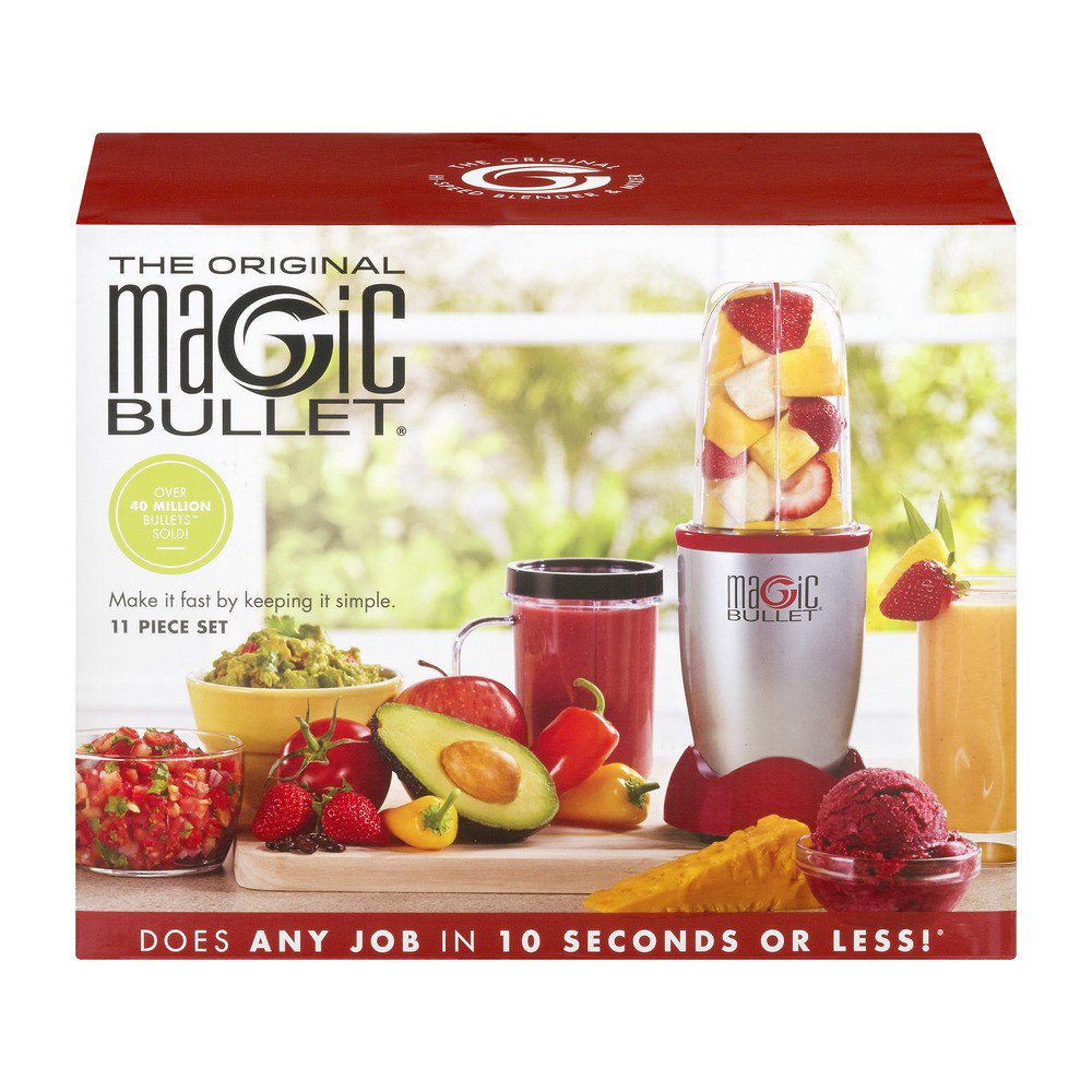 The Original Magic Bullet Red 11 PC, 11.0 PIECE(S)