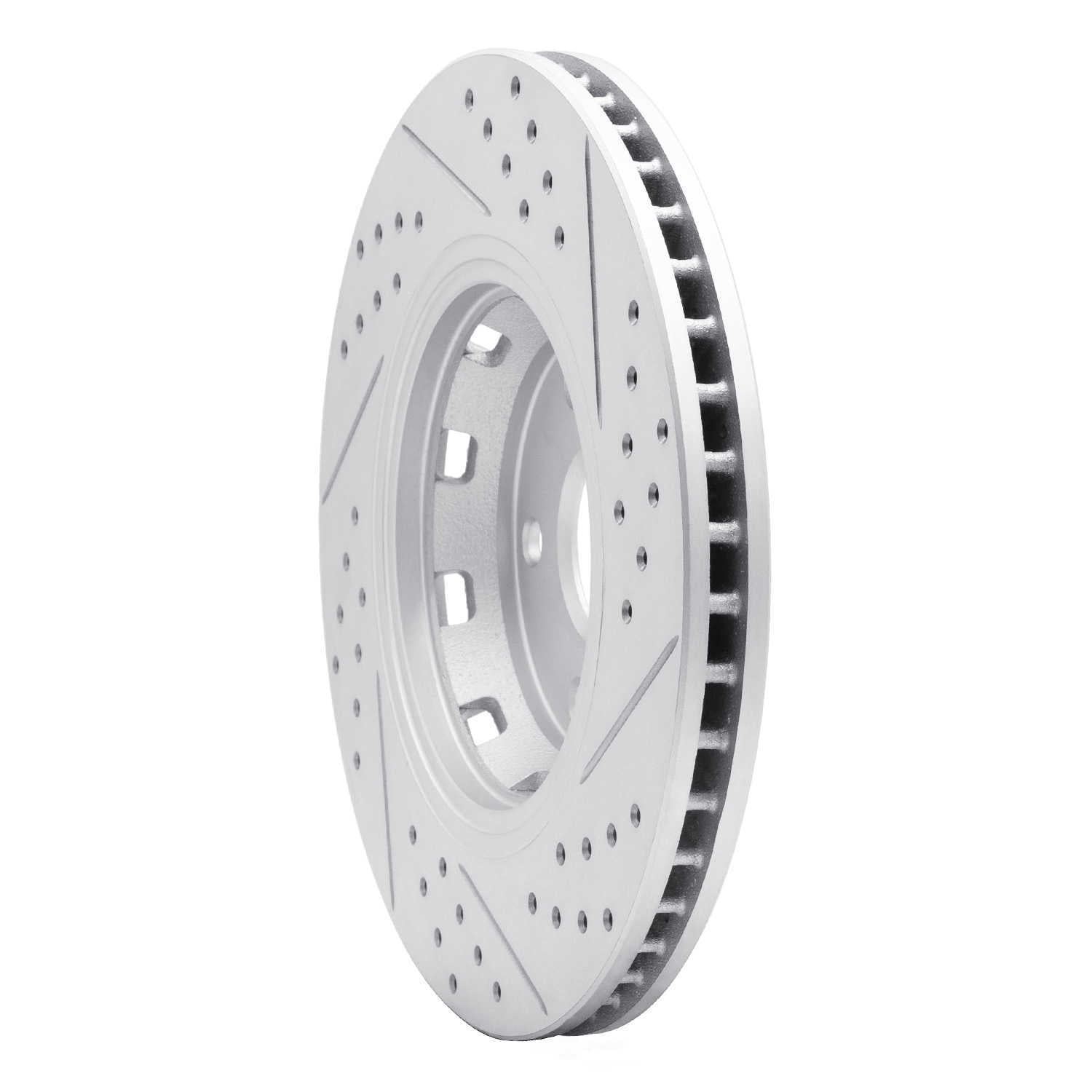 Dynamic Friction Company 830-76085L DFC Geoperformance Rotor - Drilled and Slotted