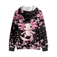thumbnail image 5 of Pzuqiu Axolotl Girls Sweatshirts 6-7Warm Children's Long Sleeve Sweatshirt Stretchy Fashion Kids Hoodies with Pocket Sweatshirts Long Sleeve for Toddlers Young Girls, 5 of 7