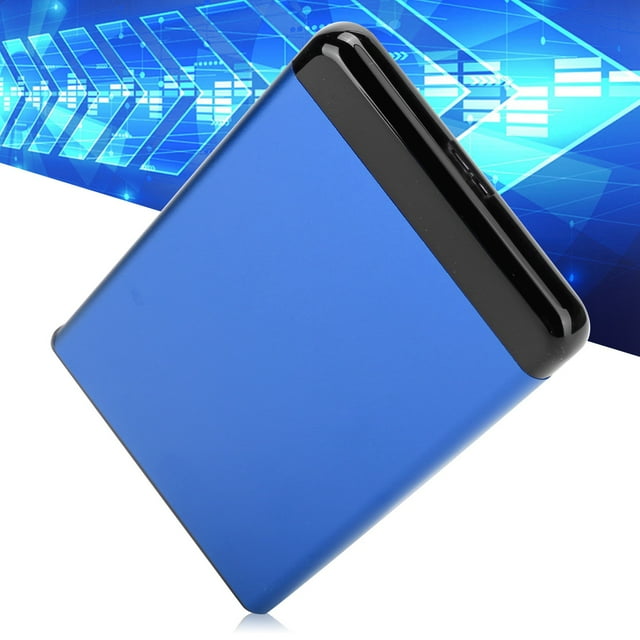 Portable 2.5in SSD HDDAluminum Alloy Enclosure 8TB, USB3.0, Plug and Play, High Speed Transmission, Tool Free Installation with Windows98SE ME 2000 XP 7 8 10 or Higher