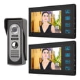thumbnail image 2 of Intercomunicador visual con cable LCD de 7 pulgadas, timbre de puerta con visión nocturna, Kit de timbre con vídeo inteligente para el hogar (USPlug), 2 of 10