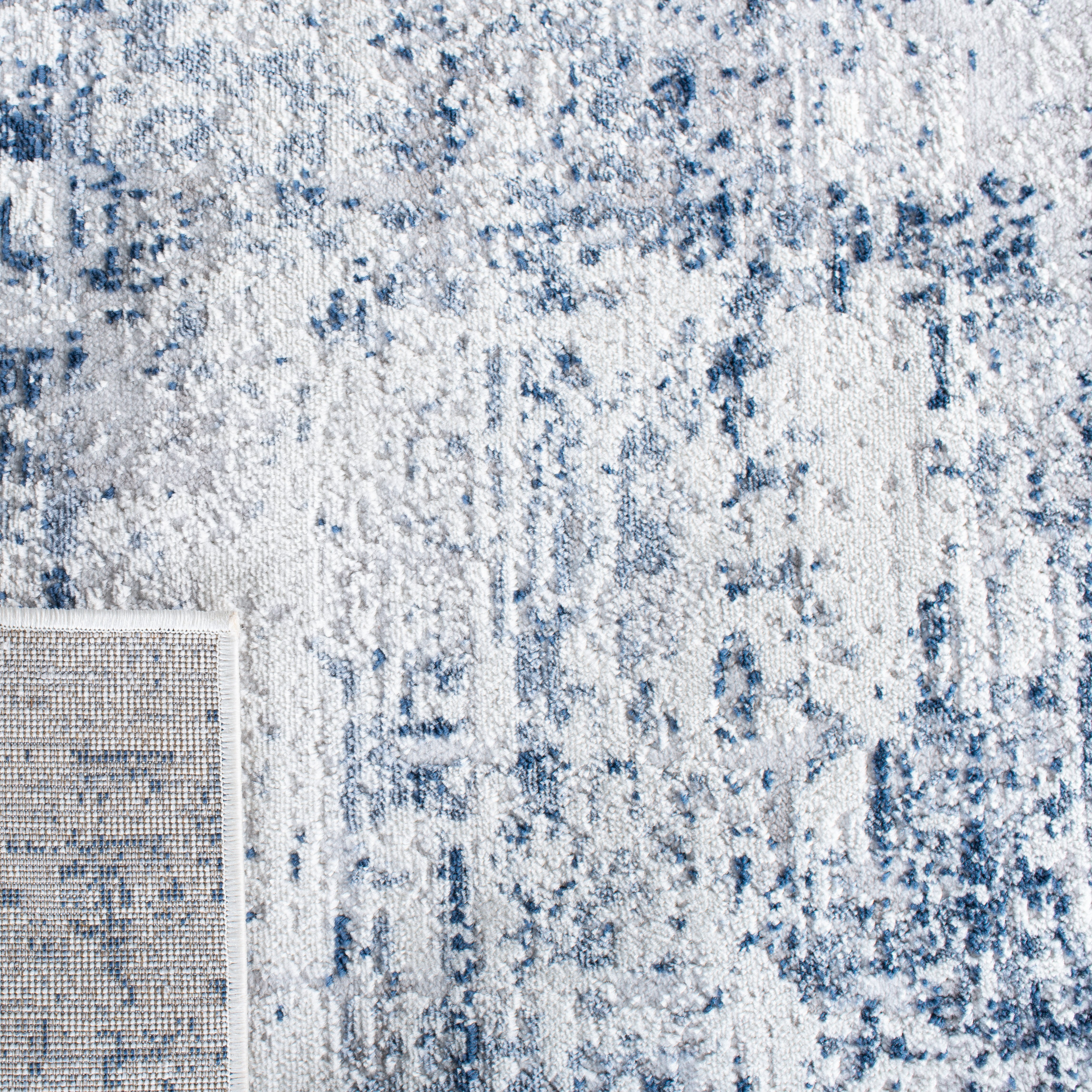 Safavieh Amelia Ian Abstract Area Rug, Ivory/Navy, 10' x 14'