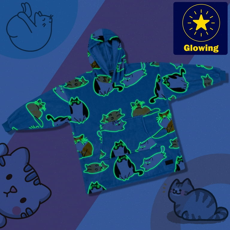 Catalonia Classy Coperta Con Cappuccio Oversize In Pile – Extra Lunga Con Tasca, Morbida E Calda, Taglia Unica - 3