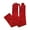 Red, variant on Lady Evening Dinner Gloves Pleuche Elegant Full Finger Gloves 1920s Women Black Gloves Bridal Wedding Gloves