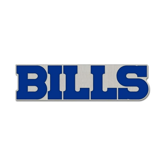 Wincraft Buffalo Bills Wordmark Collector Enamel Pin Jewelry Card