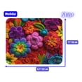 thumbnail image 4 of SVART Mouse Pad diseño de Flores Colores arcoiris MD3, 22*18 cm, 4 of 5