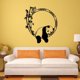 thumbnail image 4 of Panda durmiendo pegatina de pared de bambú PVC extraíble Animal tatuaje papel pintado habitación de niños dibujos animados arte calcomanías Inevent JJ11709-00, 4 of 4