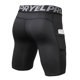 thumbnail image 3 of TFixol Paquete de 3 pantalones cortos de compresión para hombre, ropa interior de entrenamiento activo con bolsillo, 3 of 8