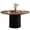 Brown, variant on Fnova 47.2 Inch Round Dining Table, Farmhouse Kitchen Table, Leisure Accent Table for Dining Room Living Room, Entryway Home Furniture