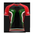 thumbnail image 3 of Kenya Full Zipper Bike Short Sleeve Cycling Jersey  for Men - Size M, 3 of 4
