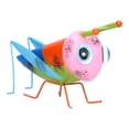 thumbnail image 5 of Suodoka Garden Ornament Iron Grasshopper Sculpture for Outdoor Patio Lawn Decor, 9.45 inches / 24 cm (Pink), 5 of 9
