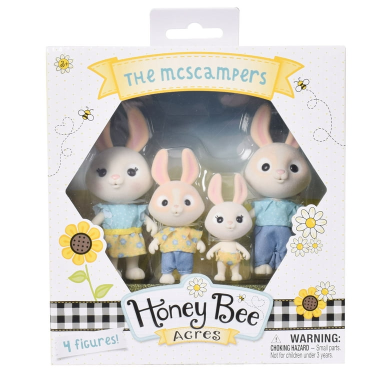 動物園飼育員 Bonney Multi Pack Amazon.com: Honey Bee Acres The McScampers Rabbit Family, 4 Mini