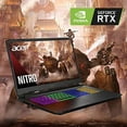 thumbnail image 3 of Acer Nitro 5 AN517-41-R0RZ Gaming Laptop, AMD Ryzen 7 5800H (8-Core) | NVIDIA GeForce RTX 3060 Laptop GPU | 17.3" FHD 144Hz IPS Display | 16GB DDR4 | 1TB NVMe SSD | WiFi 6 | RGB Backlit Keyboard, 3 of 5
