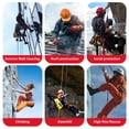 thumbnail image 5 of Adjustable Thickness Climbing Harness,  Half Body Harnesses for Fire Rescuing Caving Rock Climbing Rappelling Tree, 5 of 11