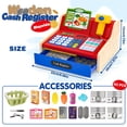 thumbnail image 2 of Caja registradora recargable de madera para niños de 2 a 8 años, 2 of 7