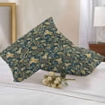thumbnail image 3 of Paisley Outdoor Pillow Covers Pack of 2 Yellow Flowers Retro Abstract Floral Waterproof Throw Pillow Covers Decorative Cushion Cases for Patio Garden Tent Balcony Couch 20x12 inch, 3 of 8