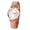 Rosegold, variant on Elastic Strap Watches for Women: Large Face Arabic Numerals Analog Quartz Wrist Watches for Women Easy Reader Stretch Band Ladies Wratch