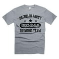 thumbnail image 5 of Mens Groosmen shirt Bachelor Party Groomsmen T-Shirts Groom Drinking Team Shirts Wedding Party Shirt, 5 of 6