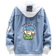 thumbnail image 1 of Chaqueta Denim estilo causal Creative Design Q version Van gogh, 1 of 1