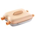 thumbnail image 1 of WAITLOVER Pote de mazorca de maíz para microondas, vaporizador de grado alimenticio sin BPA, tapa portátil para vaporizador de maíz con asa y caja, 1 of 5