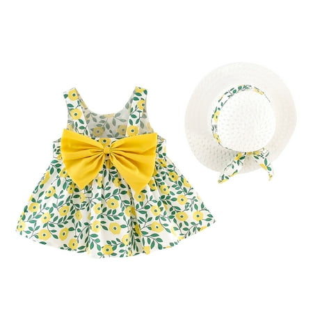 

KI-8jcuD Size 5 Girls Girls Floral Baby Hat Outfits Kids Suspenders Clothes Princess Toddler Dress Girls Dress&Skirt Party Dress Tulle Sleeve Dress Girls Back Dress Floral Short Sleeve Dress 2T Dres