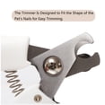 thumbnail image 2 of BARTIDO Pet Nail Clippers with Rubbing Burr Suit Cat Claw Care Trimmer - Razor Sharp Blades - Dog Grooming Nail Cutter for All Pets (Pink and Blue), 2 of 6