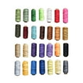 thumbnail image 2 of 28Color 30m Leather Sewing Wax Thread Hand Stitching Cord Craft DIY Tools Knitting Dyeing Craft Flat Waxed Line Accessories 1pcs, 2 of 9
